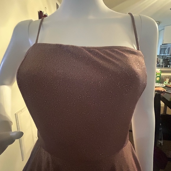 WINDSOR
Glow Goals Glitter Knit
Skater Dress size S Rose Mauve Color - Picture 8 of 10